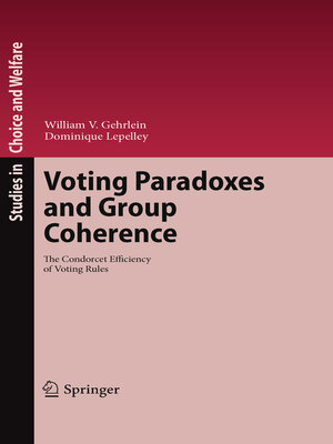 cover image of Voting Paradoxes and Group Coherence